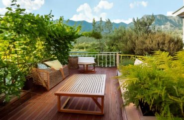 Decoración de jardines, terrazas y balcones