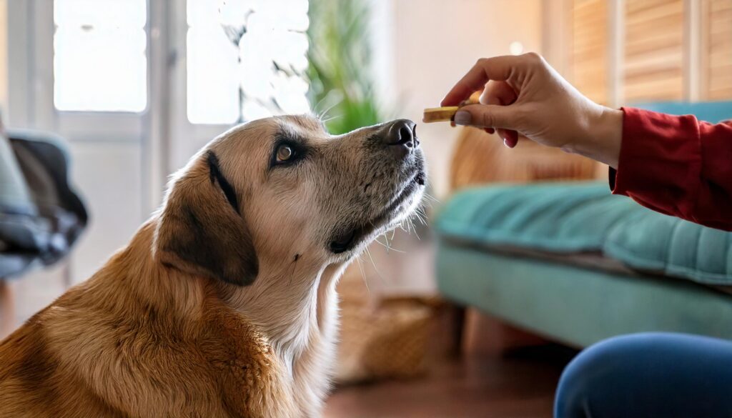 Importancia del refuerzo positivo en perros