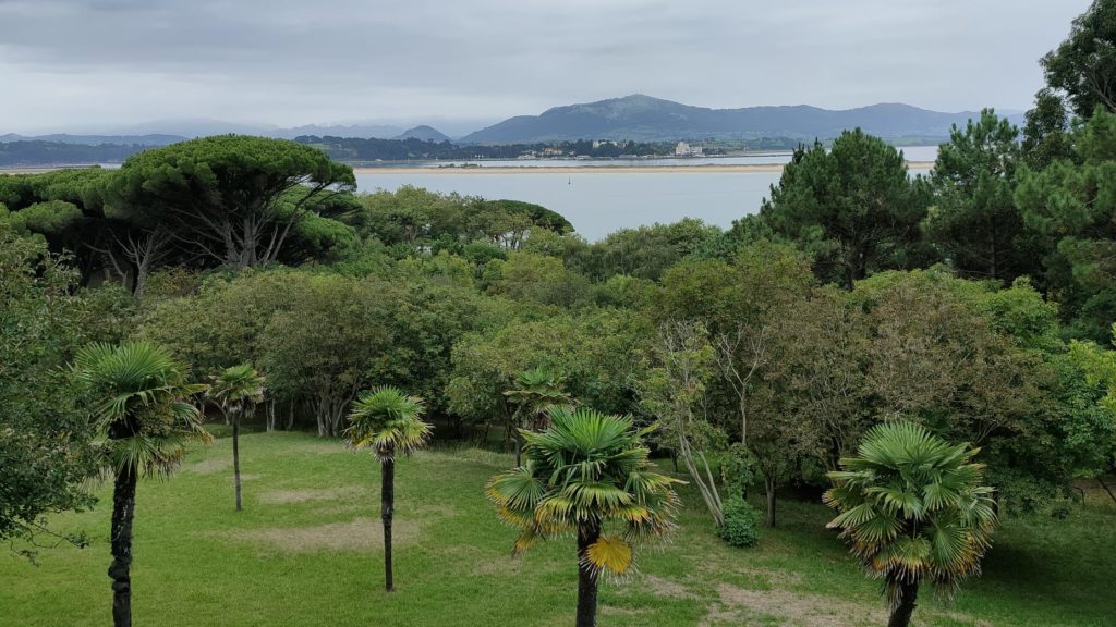 Jardines del Palacio de la Magdalena Santander