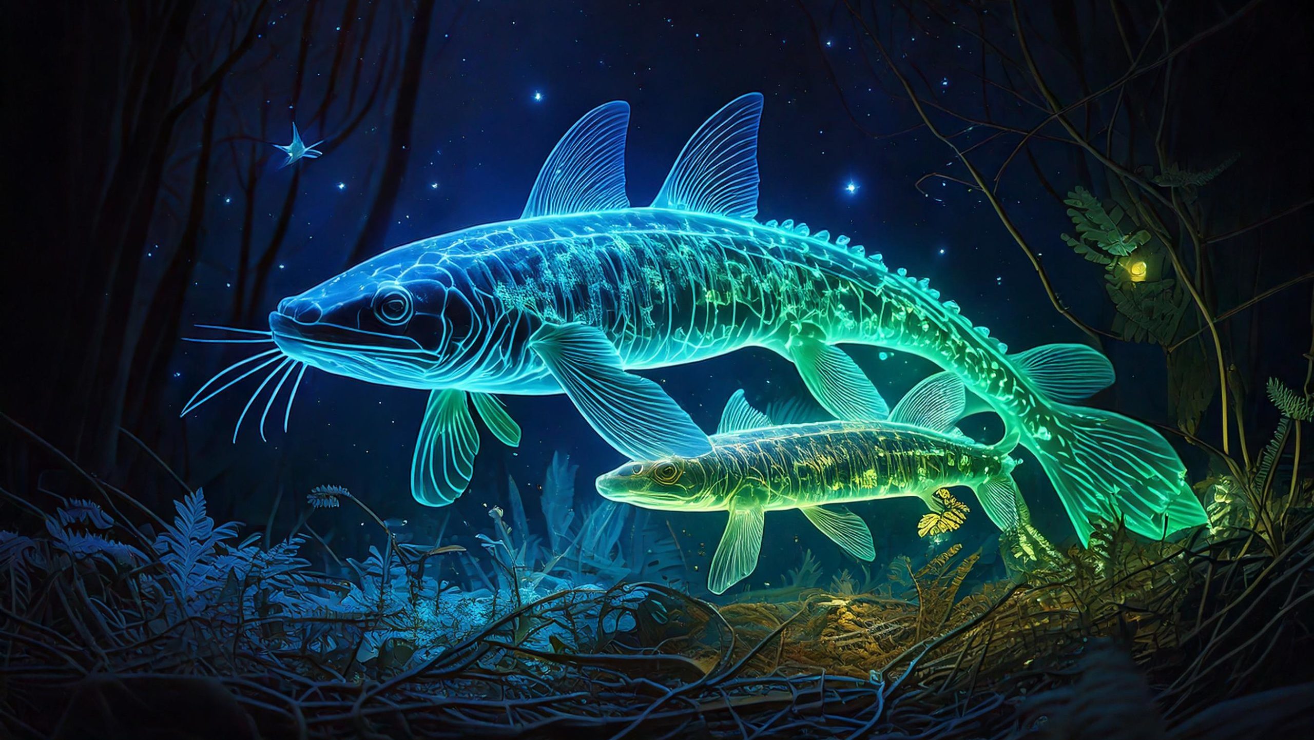 Animales bioluminiscentes: maestros de la luz en la oscuridad