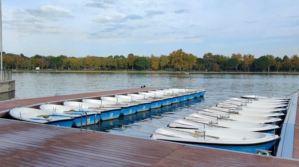 Barcas de alquiler en la casa de campo