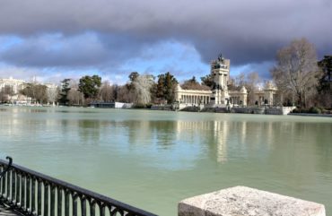 Lago del Parque de El Retiro de Madrid