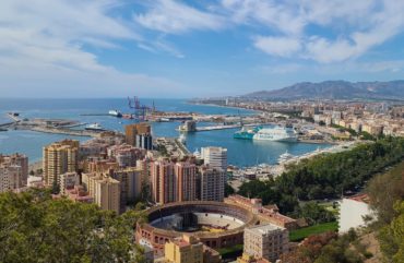 Mirador de Gilbralfaro en Málaga