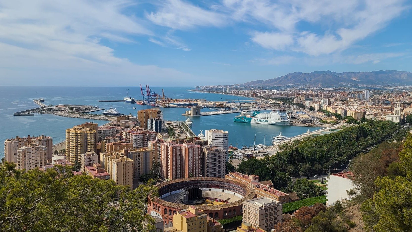 El Mirador de Gibralfaro: la mejor panorámica de Málaga